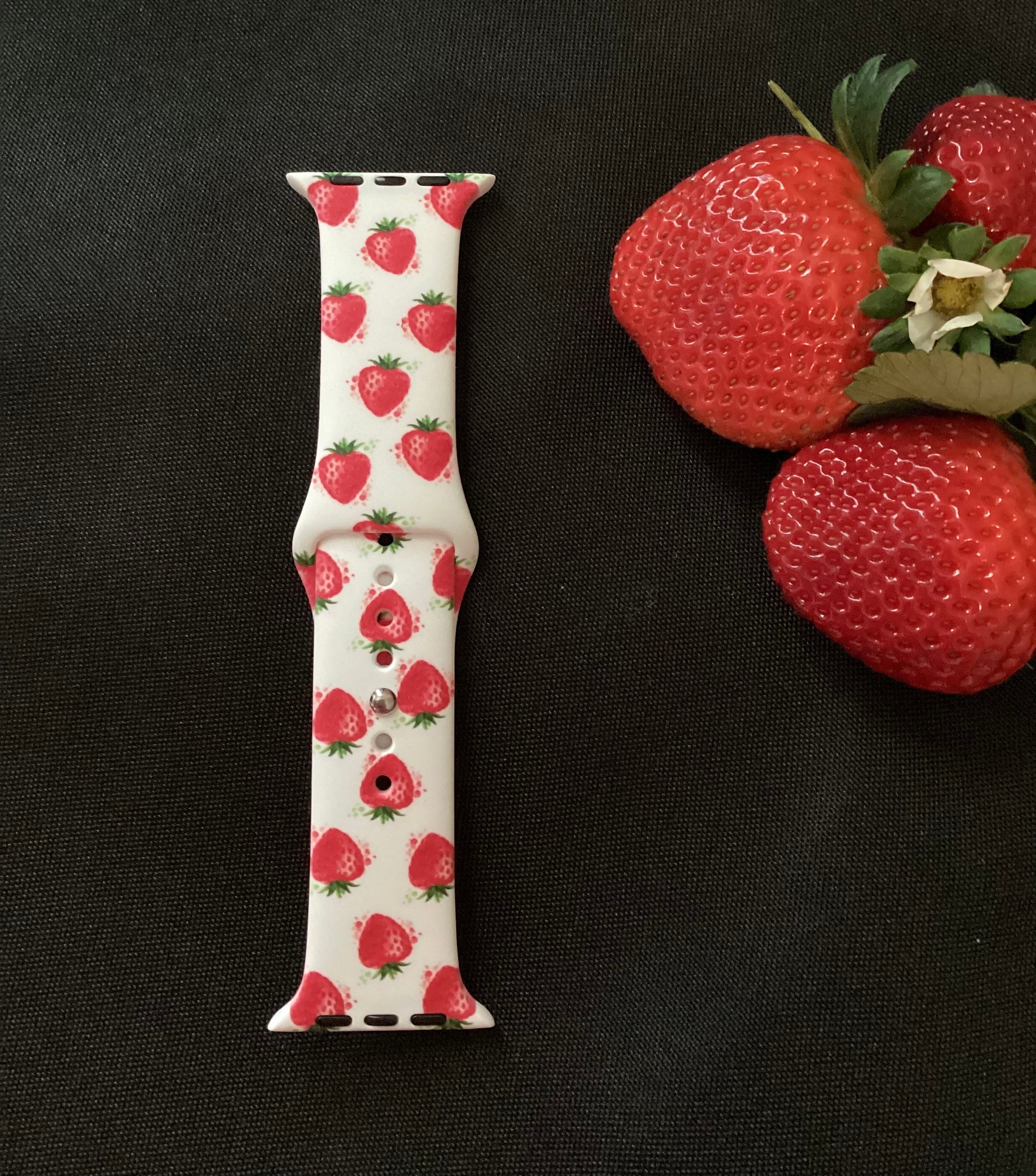 Strawberry Shortcake watch band comes with key chain - Helia Beer Co